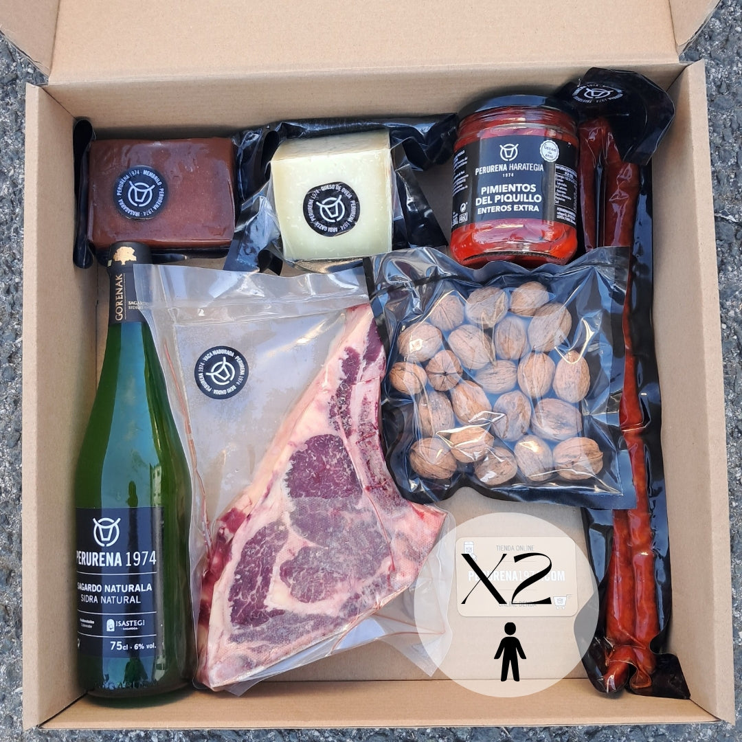 Pack Chuletón Sidrería Vasca para la parrilla 2 personas