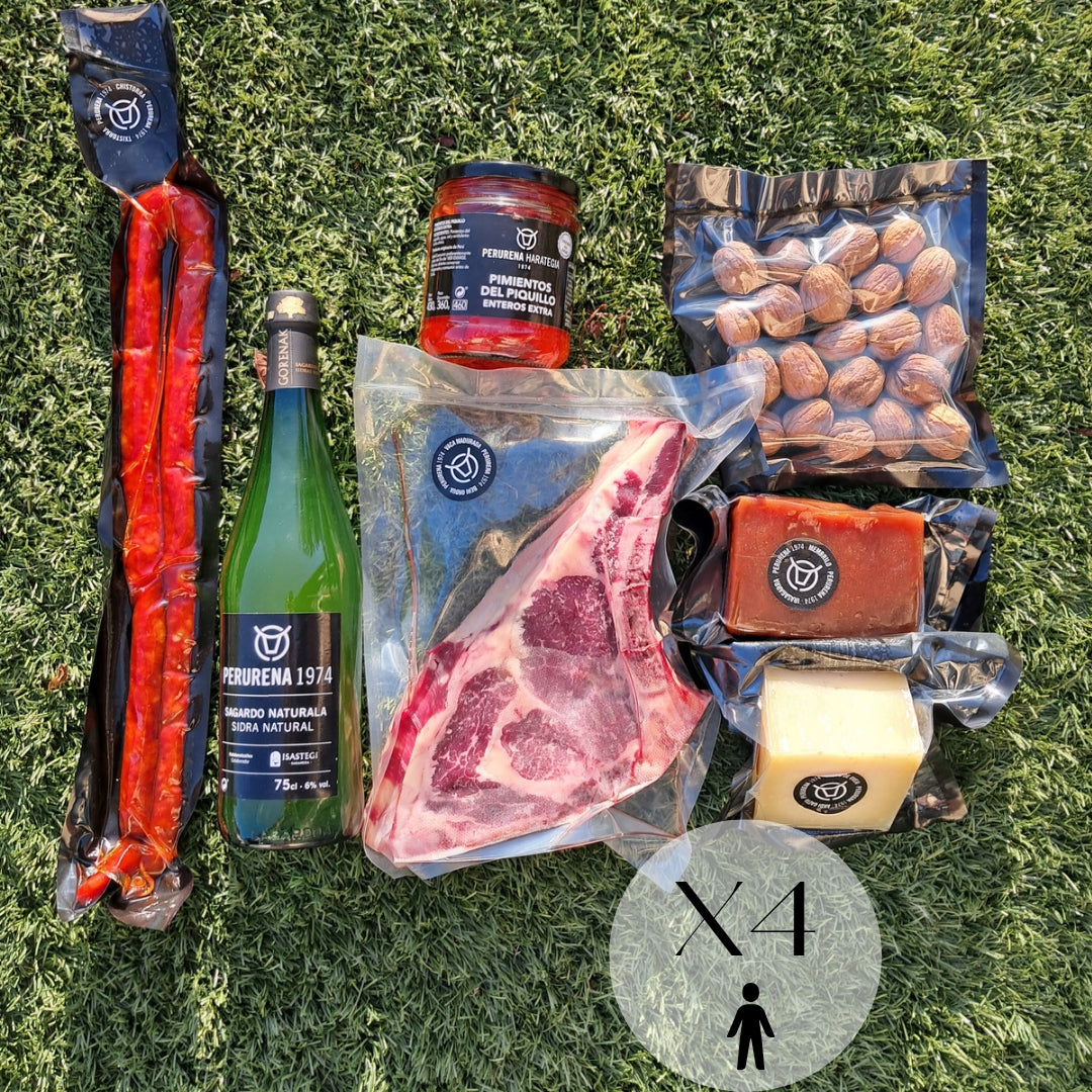 Pack Sidrería Vasca Pack Burger Wagyu Nacional para la plancha y la cuadrilla