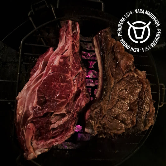 Chuletón de vaca madurada DRY AGED para parrilla