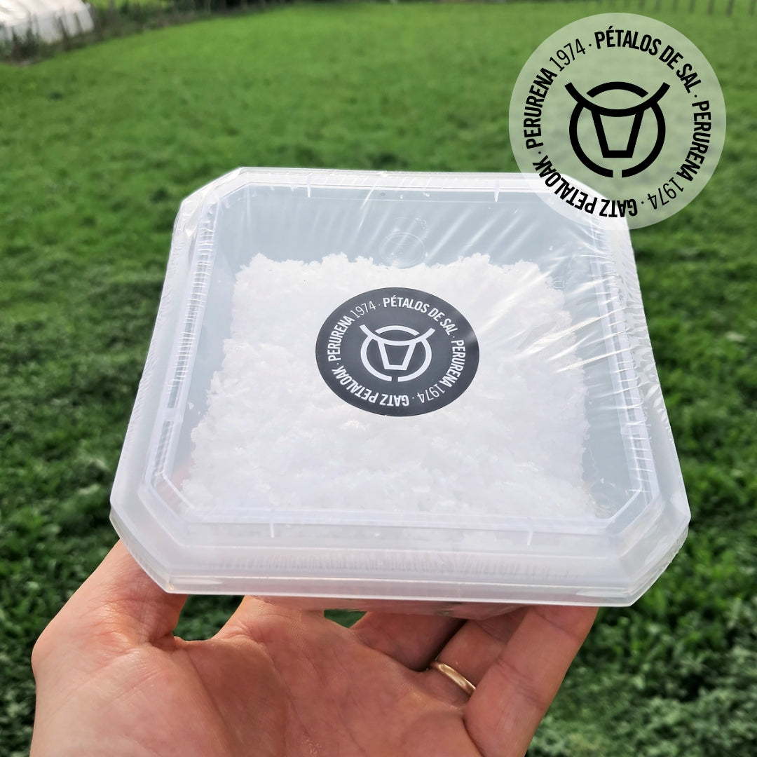 Pétalos de sal para potenciar el sabor de la carne