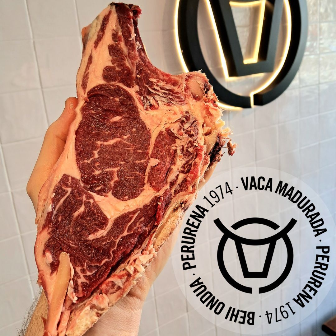 Chuletón de vaca madurada DRY AGED para parrilla