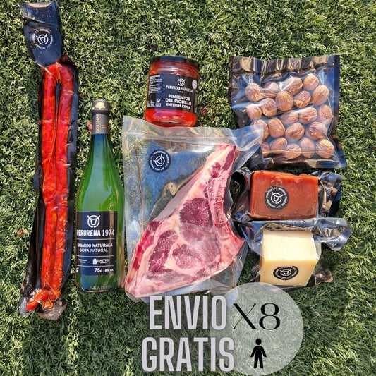 Pack Chuletón Sidrería Vasca parrilla para la cuadrilla o familia