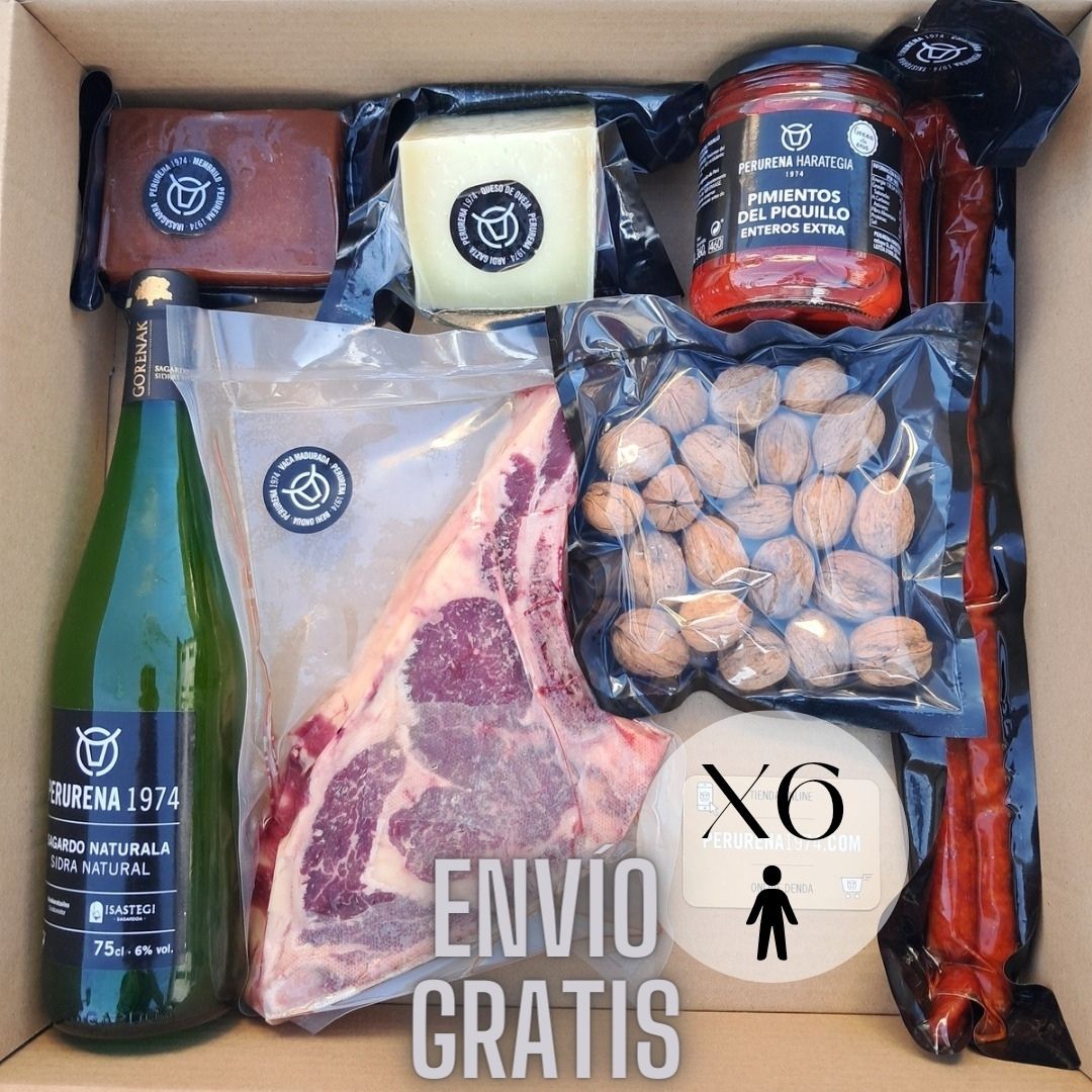 Pack Chuleta Sidrería Vasca para la PLANCHA, la cuadrilla o la familia