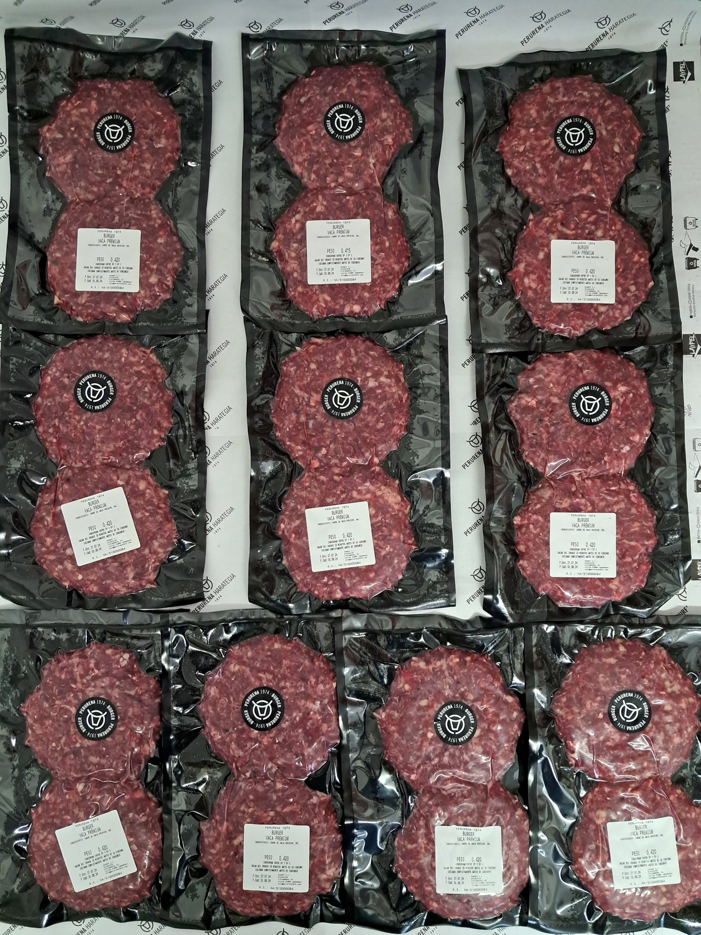 Pack Solo Burger de Vaca Premium (20 hamburguesas)