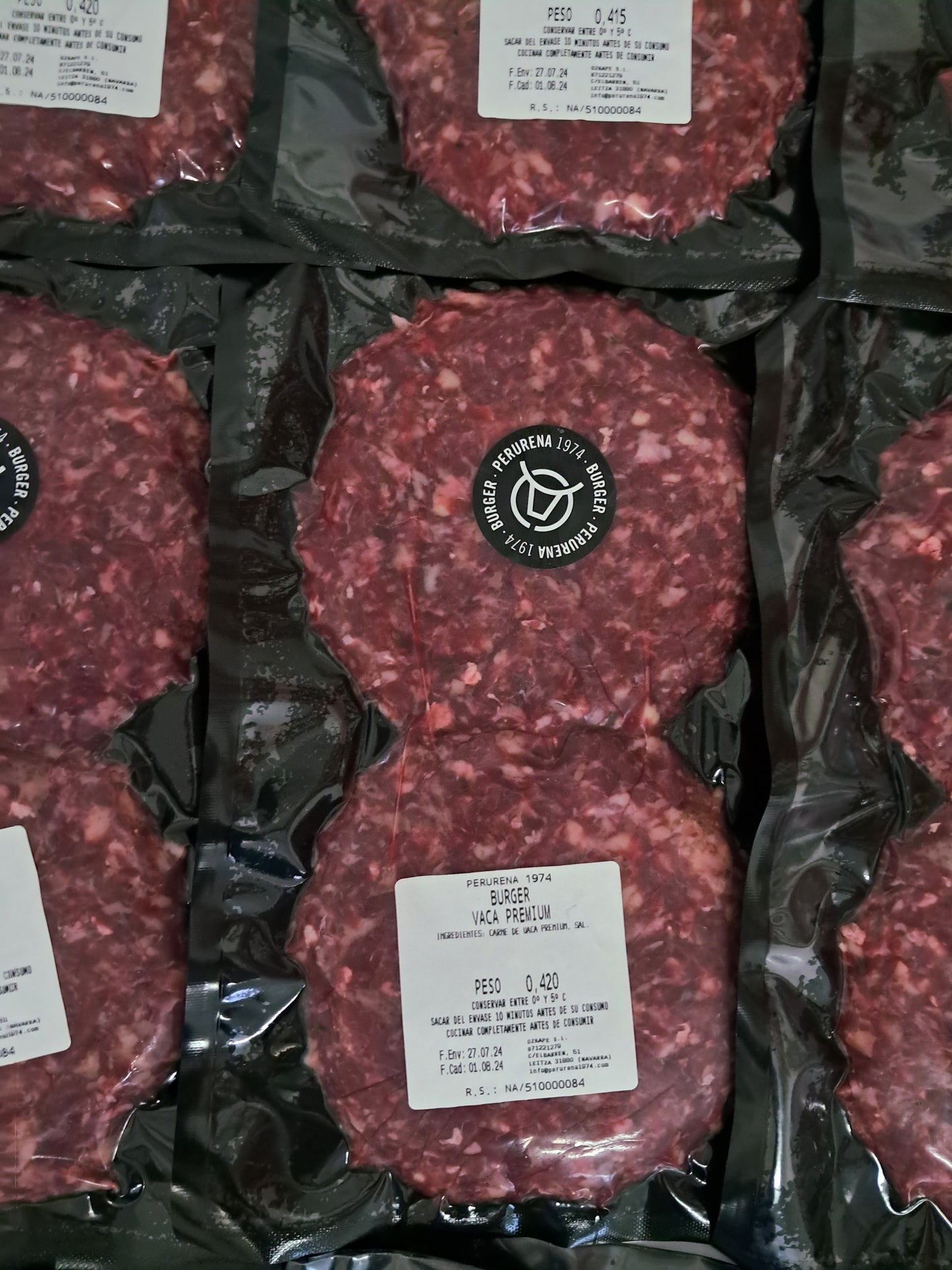 Pack Solo Burger de Vaca Premium (20 hamburguesas)