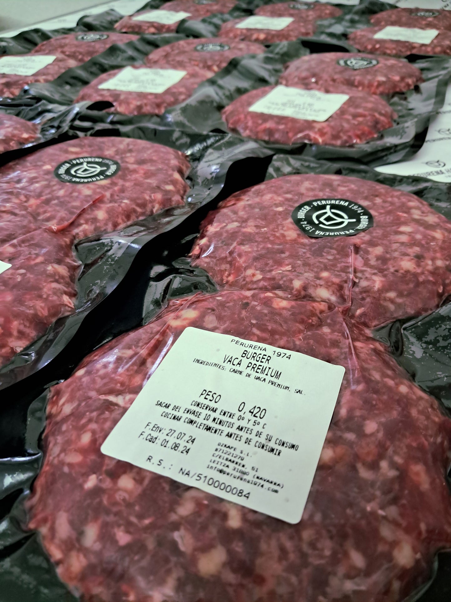 Pack Solo Burger de Vaca Premium (20 hamburguesas)